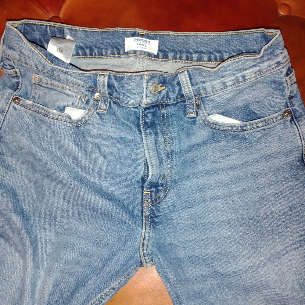 Denizen from Levi's Classic Blue Straight Jeans